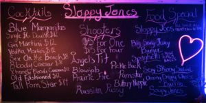 Sloppy Jones Sign