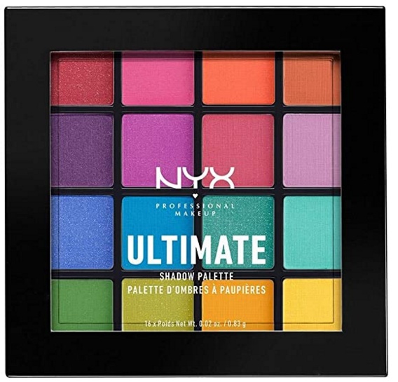 NYX Ultimate Shadow Palette in Brights 