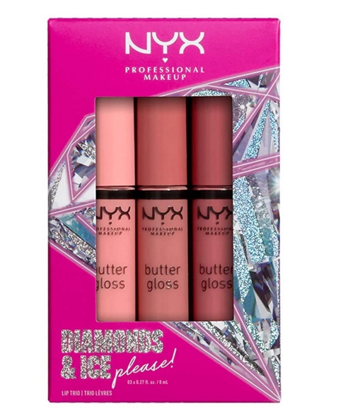 NXY Butter Gloss Lip Trio Gift Set